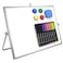 GMAOPHY Dry Erase White Board 16x12 Inches DoubleSided Desktop Whiteboard with Stand Portable Whiteboard with Markers Magnets Eraser Magnetic White Board Easel for Office Home Memo to Do List Drawing
