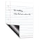 Geyee Giant Sized Magnetic Notebook Paper Handwriting Lined Paper Large Dry Erase Magnetic Notebook Poster for Whiteboard Accessories Homeschool Teacher Supplies Classroom Must Haves 22 x 28
