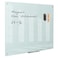 notepad Glass Whiteboard Magnetic Dry Erase Board Frameless Glass White Board 36 x 24 Inches Wall Mounted Office Home School