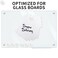 ATROSONIK Glass Whiteboard Magnets Round Refrigerator Magnets Dry Erase Board Fridge Rare Earth Neodymium Magnet for Home School Office Clear3 cm 20 Pack