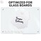 ATROSONIK Glass Whiteboard Magnets Round Refrigerator Magnets Dry Erase Board Fridge Rare Earth Neodymium Magnet for Home School Office Clear3 cm 20 Pack