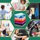 Juexica 16 Pcs Magnetic Cleaning Cloth Dry Erasers Whiteboard Reusable Microfiber Magnetic Dry Erase Washable Cloth for Classroom Office Home 10 x 10