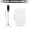 Laumoi 24 Packs Pocket Sized Erasable Notepad Badge Accessory 12 Mini Whiteboard Clipboard Hangs with Badge Mini Whiteboard Small Dry Erase Board with 12 Pieces Dry Erase Marker for OfficeBlack