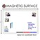 Loddie Doddie Magnetic Dry Erase Board 24 x 36 in White Frame WallMount Whiteboard for Office Home StainResistant Magnetic Whiteboard for Wall Builtin Tray on Marker Board