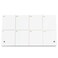 Marribol Weekly Planner Dry Erase Board for DeskAcrylic Desktop Weekly Planner Whiteboard with Stand12X6Small Dry Erase Weekly to Do List White Board for Home Office SchoolZMZLW1530