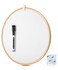 Mr. Pen Mr Pen Round Dry Erase Board 115 with a Black Dry Erase Marker Gold Frame Small White Board