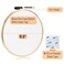Mr. Pen Mr Pen Round Dry Erase Board 115 with a Black Dry Erase Marker Gold Frame Small White Board