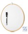 Mr. Pen Mr Pen Round Dry Erase Board 115 with a Black Dry Erase Marker Gold Frame Small White Board
