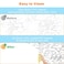 Nortix White Board Paper for Wall Whiteboard Contact Paper Dry Erase Peel and Stick Wallpaper StainProof Dry Erase Wall Decal 1 Piece 4x6ft