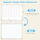 ONAVIA Weekly Calendar Dry Erase Board for Wall Hanging 2418 DoubleSided Magnetic Whiteboard Hanging White Board for Planning Drawing Memo to Do List School Home Kitchen Office
