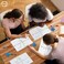 Scribbledo 5 Pack Dry Erase XY Axis Coordinate Plane Graph Lap Boards 9 X 12 for Student Teachers and Classroom Use Math White Board Double Sided White Boards with 5 Erasers Included