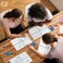 Scribbledo 5 Pack Dry Erase XY Axis Coordinate Plane Graph Lap Boards 9 X 12 for Student Teachers and Classroom Use Math White Board Double Sided White Boards with 5 Erasers Included