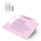 TSJ OFFICE Small Desktop Glass DryErase Whiteboard 8 X 6 Inches Tabletop Easel Whiteboard with Stand Desk Board Buddy for Artist Teacher and Student
