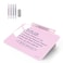 TSJ OFFICE Small Desktop Glass DryErase Whiteboard 8 X 6 Inches Tabletop Easel Whiteboard with Stand Desk Board Buddy for Artist Teacher and Student
