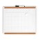 U Brands Magnetic Dry Erase Calendar White Board 16 x 20 White PinIt Frame Includes Marker and Magnet