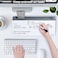 Varhomax Glass Desk Whiteboard with Storage Desktop Organizer todo List Memo Notepad Dry Erase White Board for Home Office and School Supplies Gray