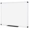 VIZ-PRO VIZPRO Magnetic Dry Erase Board 48 X 24 Inches Silver Aluminium Frame