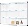 X Board XBoard Magnetic Calendar Whiteboard 48 x 36 12 Months Calendar Dry Erase Board Silver Aluminium Framed White Board Planner for Home School Office Organization