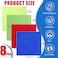 Zopeal 8 Packs Dry Erase Board Cleaning Cloth Microfiber Eraser Magnetic Whiteboard Eraser Washable for Whiteboard Dry Erase Cloth for Home and Office 10 x 9 25Multi Colors