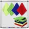 Zopeal 8 Packs Dry Erase Board Cleaning Cloth Microfiber Eraser Magnetic Whiteboard Eraser Washable for Whiteboard Dry Erase Cloth for Home and Office 10 x 9 25Multi Colors