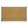 Quartet Bulletin Board 30 x 18 Corkboard Cubicle Arc Aluminum Frame ARCB3018