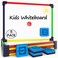 Scribbledo 5 Pack Small White Board Dry Erase Board for Kids Portable 9x12 Drawing Magnetic Mini Whiteboard White Board for Students Teachers School Supplies Lapboard Small Dry Erase Board for Kids Er