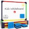 Scribbledo 5 Pack Small White Board Dry Erase Board for Kids Portable 9x12 Drawing Magnetic Mini Whiteboard White Board for Students Teachers School Supplies Lapboard Small Dry Erase Board for Kids Er