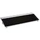 Quartet Glass Dry Erase White Board Desktop Computer Pad for Notetaking 18 x 6 Whiteboard Clean Erase Surface with Storage 1 Dry Erase Marker Black Surface GDP18B