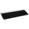 Quartet Glass Dry Erase White Board Desktop Computer Pad for Notetaking 18 x 6 Whiteboard Clean Erase Surface with Storage 1 Dry Erase Marker Black Surface GDP18B