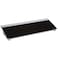 Quartet Glass Dry Erase White Board Desktop Computer Pad for Notetaking 18 x 6 Whiteboard Clean Erase Surface with Storage 1 Dry Erase Marker Black Surface GDP18B