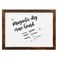 Loddie Doddie Magnetic Whiteboard 18 x 24 in Rustic Frame Magnetic Dry Erase Board for Wall Magnet Board for Wall Memo Center
