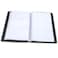 GARASANI PU Leather Business Card Organizer Book Holder Portable Binder File Sleeve Storage Name Card Organizer 300 Cards Holds Black
