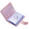 Wisdompro Credit Card Holder PU Leather Slim RFID Blocking Debit Card Protector Wallet Organizer Case with Magnetic Shut Build in 20 Card Slot 7 Small Cells for Memory CardsVertical Rose Gold