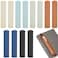 Aswewamt 12 Pcs Elastic Notebook Band Holders PU Leather Adjustable Pen Sleeve Pouch Pencil Holder Straps for Notebook Planners Binders Books