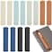Aswewamt 12 Pcs Elastic Notebook Band Holders PU Leather Adjustable Pen Sleeve Pouch Pencil Holder Straps for Notebook Planners Binders Books