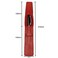 DiLoro Full Grain Genuine Leather Single Pen Case Holder Pencil Pouch Buffalo Venetian Red