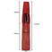 DiLoro Full Grain Genuine Leather Single Pen Case Holder Pencil Pouch Buffalo Venetian Red