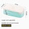 EHOPE Big Capacity Pencil Pen Case Office Large Storage High Capacity Bag Pouch Holder Box Organizerfor Office Travel Holder BoxCyan