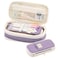 EHOPE Big Capacity Pencil Pen Case Office Large Storage High Capacity Bag Pouch Holder Box Organizerfor Office Travel Holder BoxPurple1