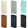 GTILE 18 Pcs Elastic Band Pen Holder PU Leather Pen Sleeve Pouch for Notebook Pencil Holder Straps for Office Supplies 64 Inches 6 Colors