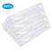 Hitefu 10pcs Plastic Clear Acrylic Pen Case Reusable Empty Pen Gift Storage Container Bulk Case Collection Set for Student School Business Office Supply Triangular