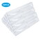 Hitefu 10pcs Plastic Clear Acrylic Pen Case Reusable Empty Pen Gift Storage Container Bulk Case Collection Set for Student School Business Office Supply Triangular