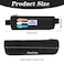 JJUNW Pen Holder for Notebook Portable Pencil Bag Small Pen Holder wif Adjustable Elastic Band Zipper Pencil PouchJournal Pen Holder Notebook Pen HolderBlack