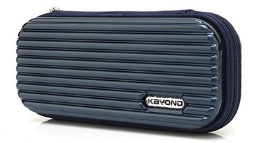 kayond Hard Pencil Case PC Hard shell case for executive fountain penapple pencilballpoint penstylus touch pen Blue