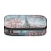 NOXOZNMOK Paris Eiffel Tower Pencil Case Big Capacity Multifunctional Storage Pen Pouch with Zipper for Office