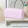 OZAOZ Cute Pencil Case Capacity Pencil Pouch Aesthetic Pen Bag Office Stationery Organizer Simple Sturdy Multifunctional Cosmetic Pouch pink