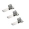 EDOBLUE Pen Holder Stainless Clip Clipboard with Spring Fits Almost All Pen SizeSilver
