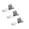 EDOBLUE Pen Holder Stainless Clip Clipboard with Spring Fits Almost All Pen SizeSilver