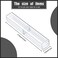 Spakon 20 Pieces Pen Gift Boxes Acrylic Plastic Pen Cases Storage Plastic Pencil Box Case Transparent Pencil Container for Student School Office Supply