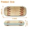 WtallasiSei Retro Baseball Pencil Case Zip Pencil Box Multi Pouch Holder Desk Organizer For Boys Girls School Men Women Office